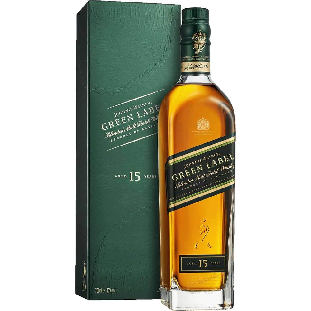 Зеленая этикетка Виски Johnnie Walker, 750 мл