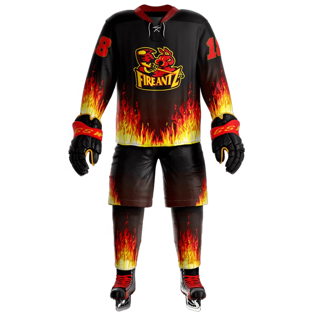 Custom Breathable Sublimation Printing Ice Hockey uniform