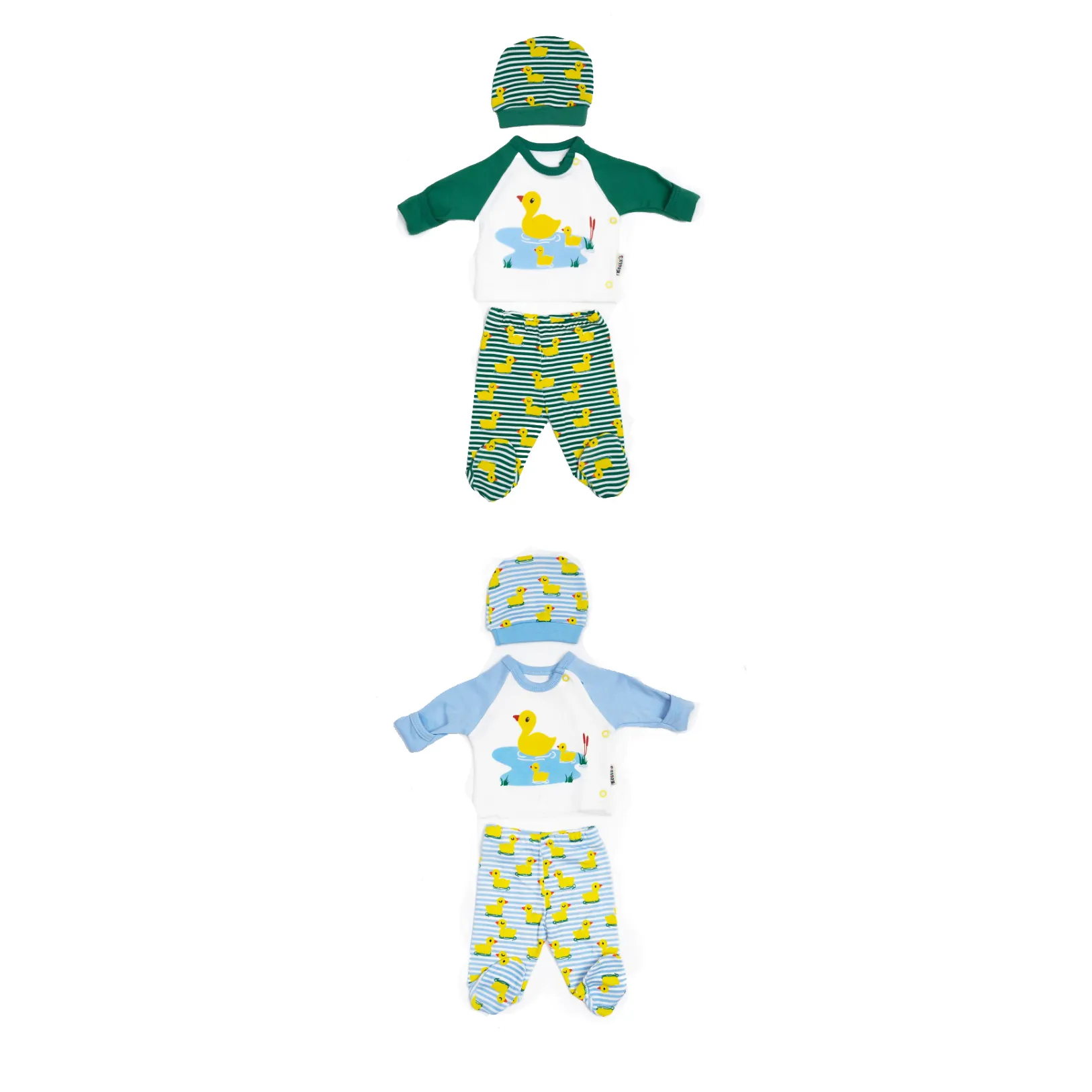 Hot Sale ! Chicks Premature Baby Boys' 3 Pcs Set Spring Soft Cotton Baby Clothes By Necix's Brand
