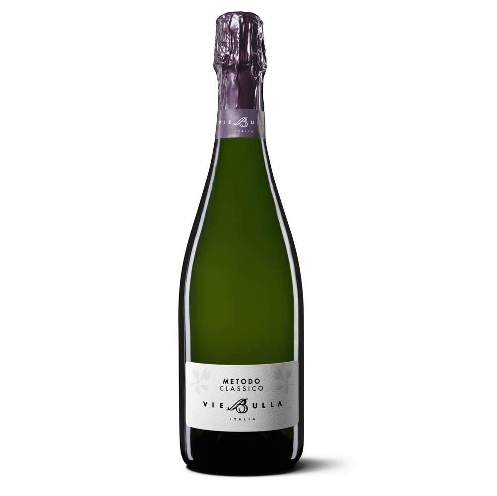 Итальянское игристое вино VieBulla Classic Method Brut 750 мл стеклянная бутылка премиум-класса сухой просекко поставка оптом
