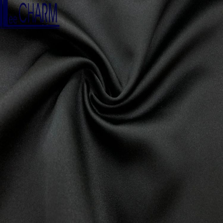 WP12080 Taiwan 100% Polyester Quality Black Muslim Abaya Fabric Nida
