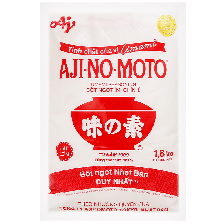 MONOSODIUM GLUTAMATE 1.8KG (LARGE CRYSTAL)