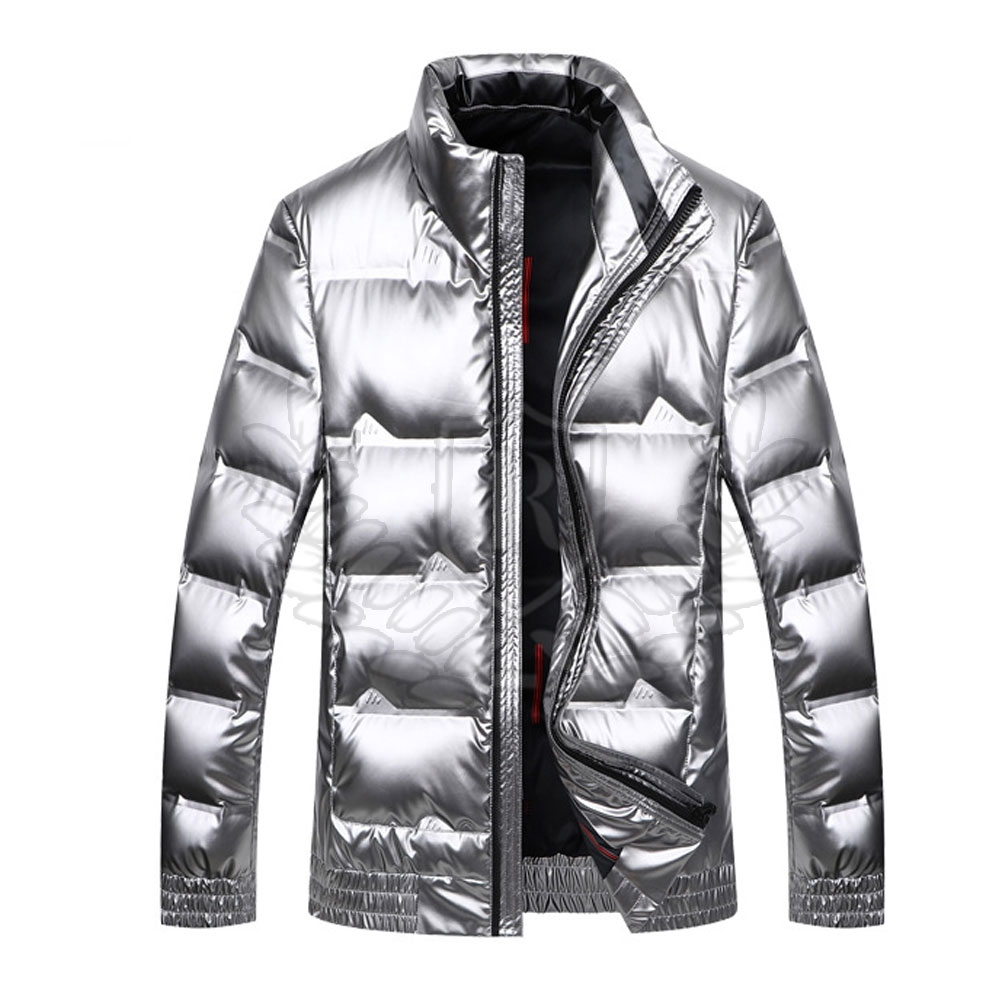 Pakistan Made hooded puffer jacket men's padded down winter jacket