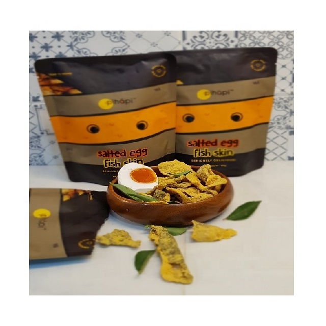 Pihapi Made-in-Malaysia Salted Egg Fish Skin Snack