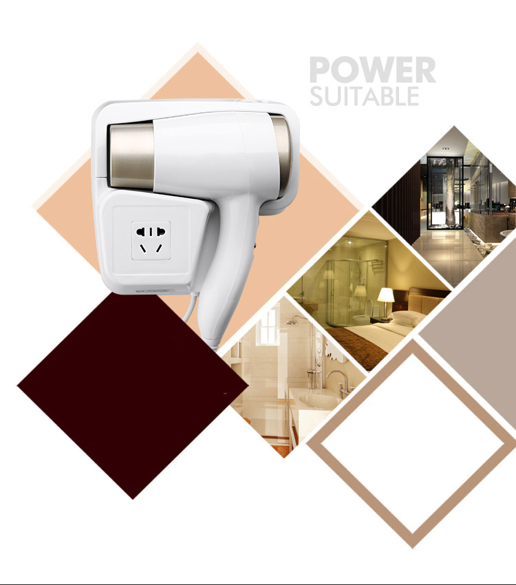 Top Selling Quality 2021 Hanging Professional Stand Up Air Salon Mounted Wall Hair Dryer