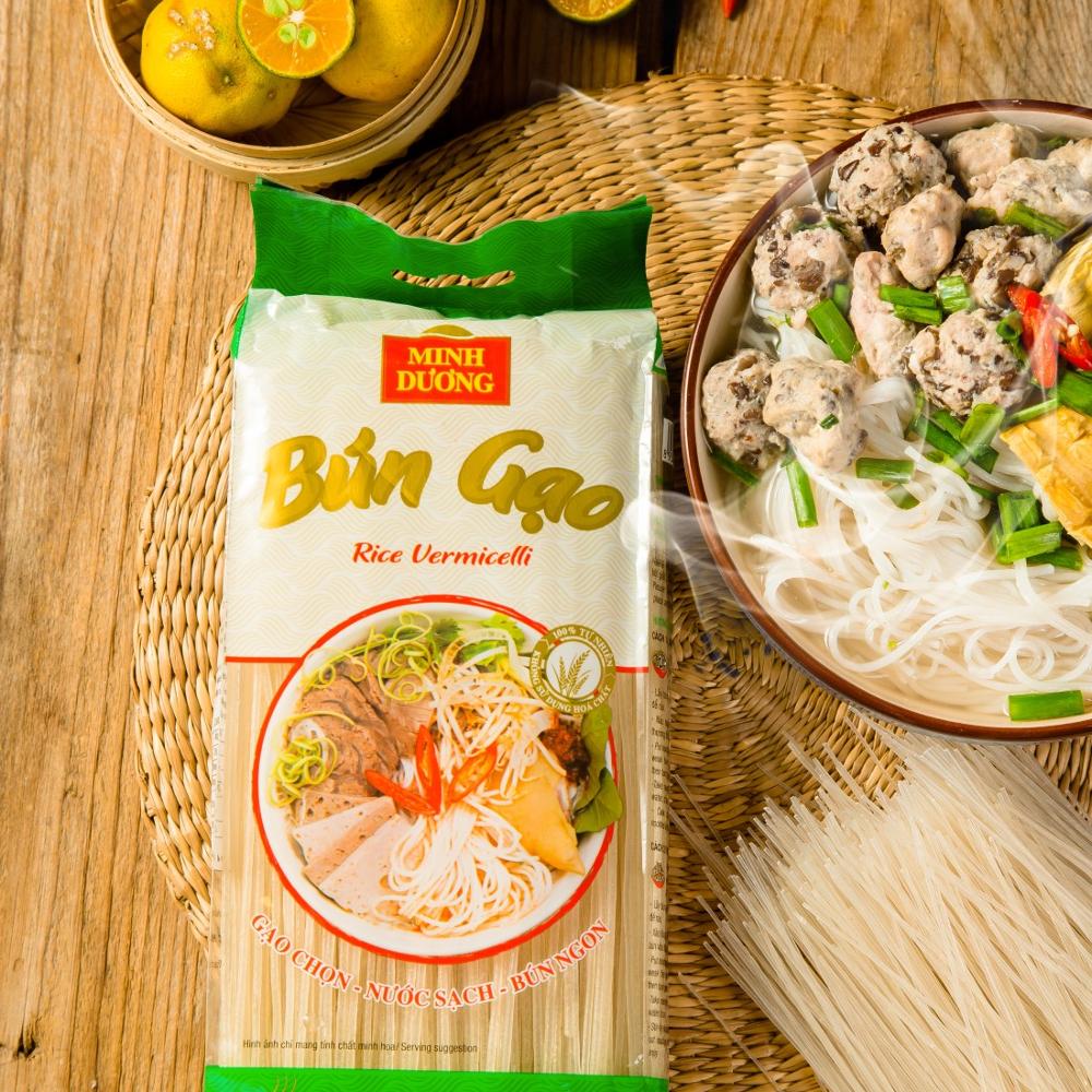 Минь Duong рисовой лапши-булочка Гао Минь Duong