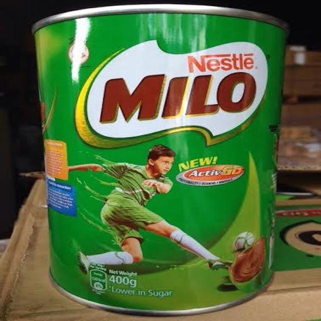 Milo Drink 400 г x 24 дистрибьютор консервных банок