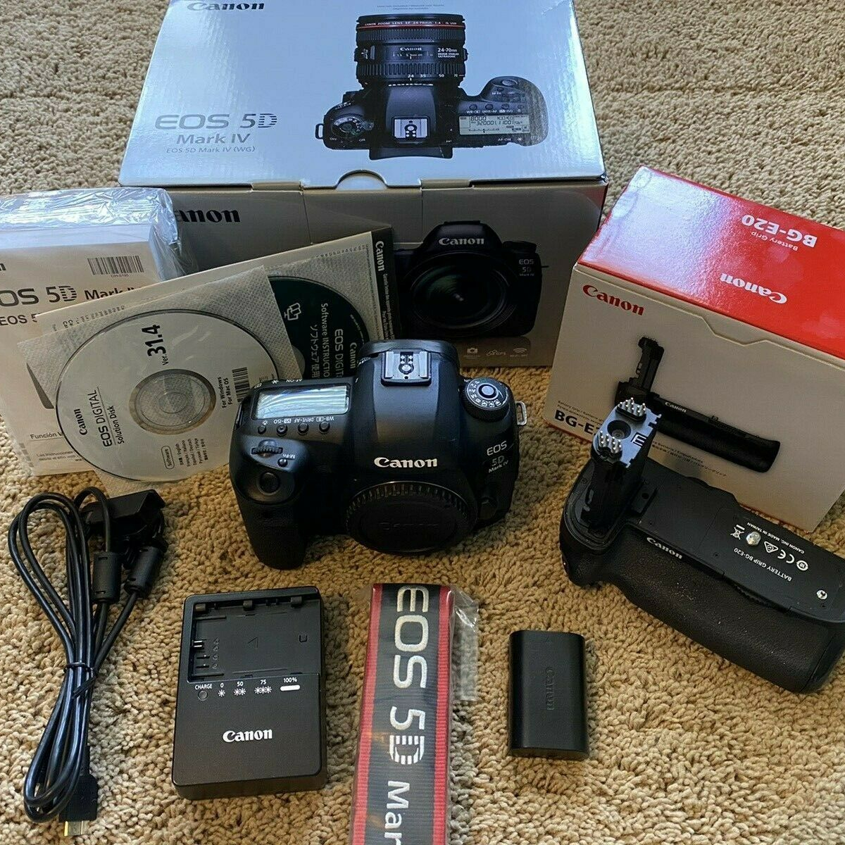 Bobcat5D Mark IV 30.4 MP Digital SLR Camera W/3Lens W/MATTE BOX FOLLOWFS