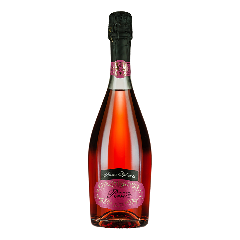 Итальянское блестящее розовое вино-75cl