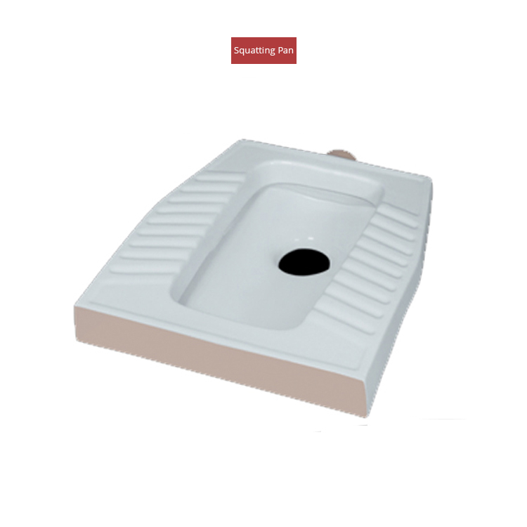 Widely Selling Easy to Clean Comfortable Ceramic Squat Pan Toilet from Wholesale Supplier