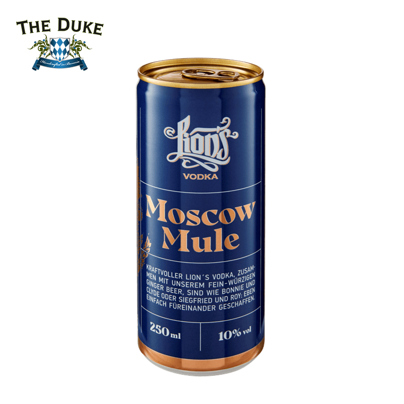 Natural Alcoholic Beverages Vodka Mixed Drinks Lions Moscow Mule Vodka