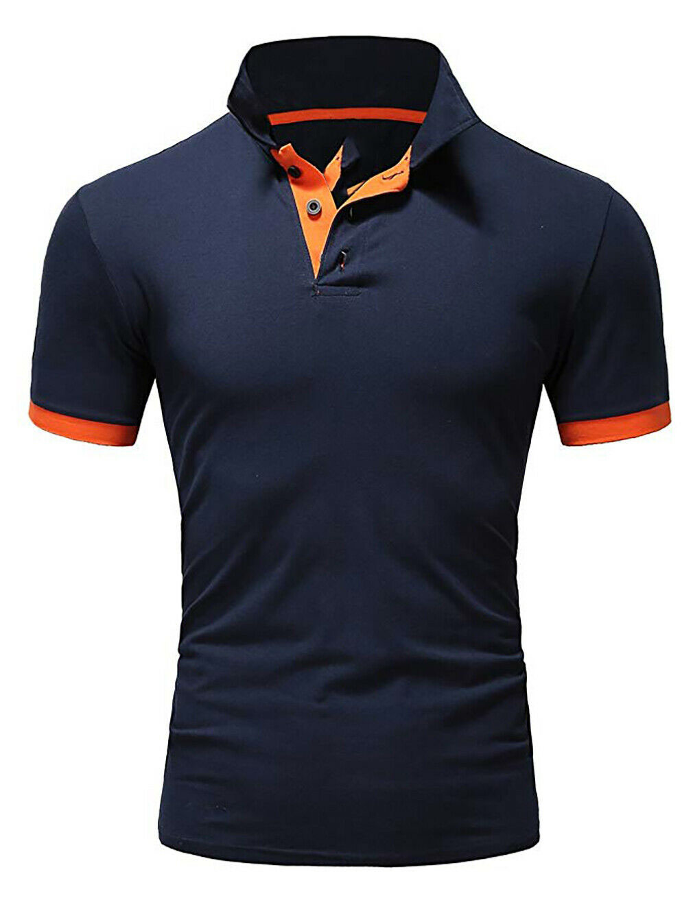 Men's Casual Fashion Logo 100% Organic Cotton Polo T-Shirts