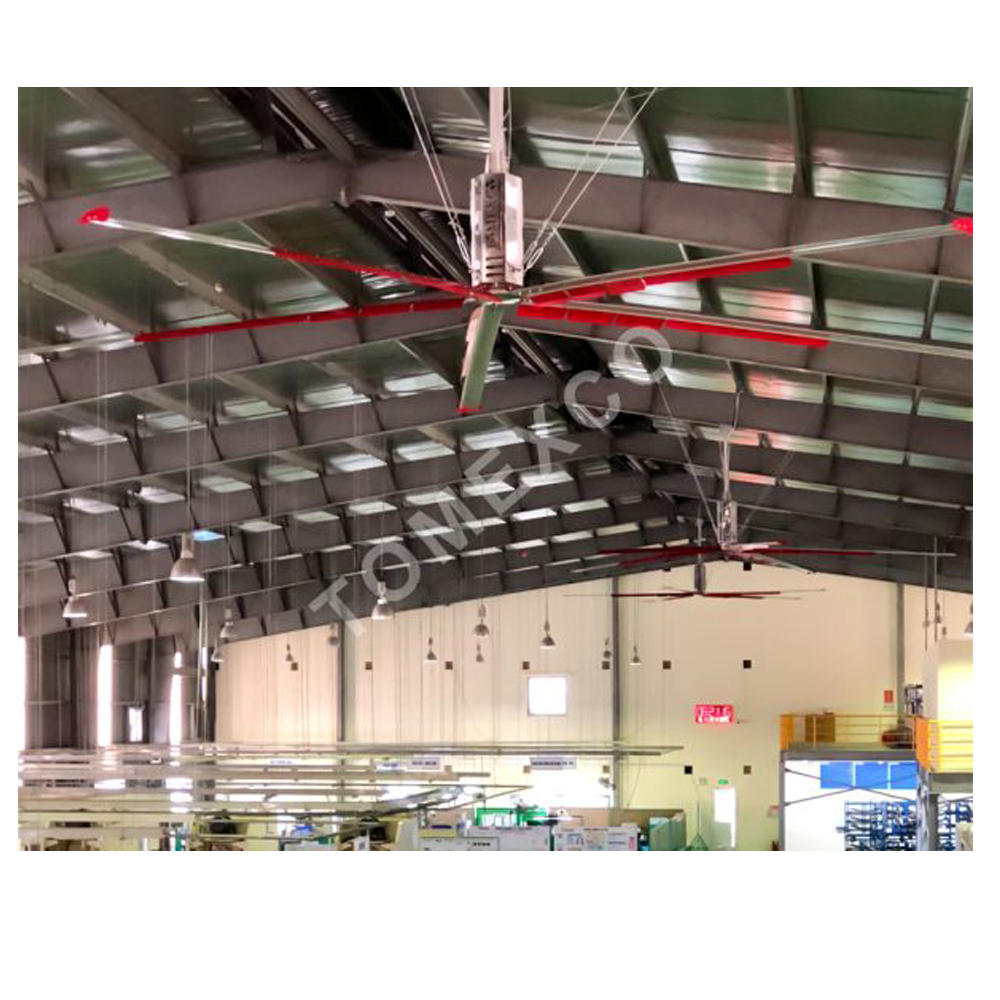 HVLS 4500 высококачественный заводской фермерский Подержанный потолочный вентилятор HVLS по хорошей цене для оптового экспорта