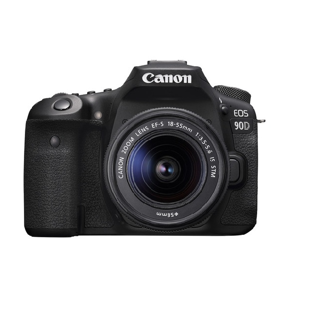 Бытовая электроника EOS 90D DSLR камера с объективом 18-55 мм