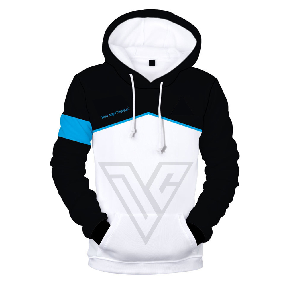 Women Best Multi Color Patchwork Design Tow Layers Hooded Pullover Hoodies