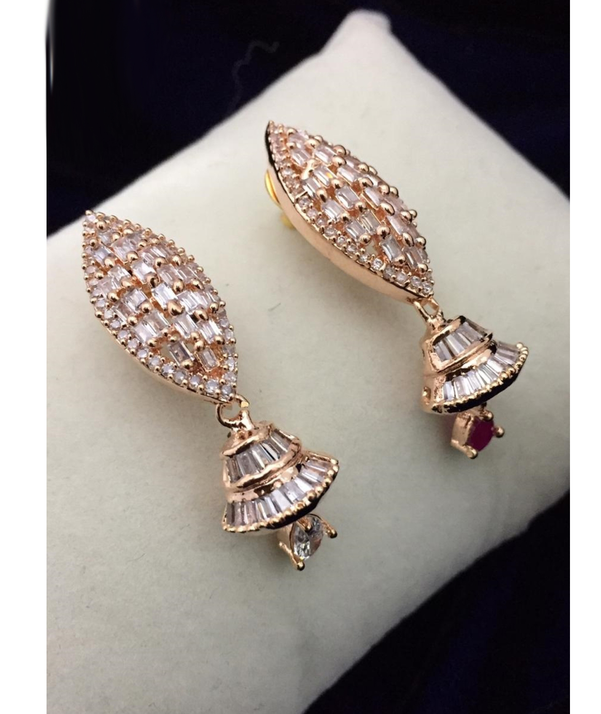 New fashion gold plated imitation earring jewelry in wholesale price