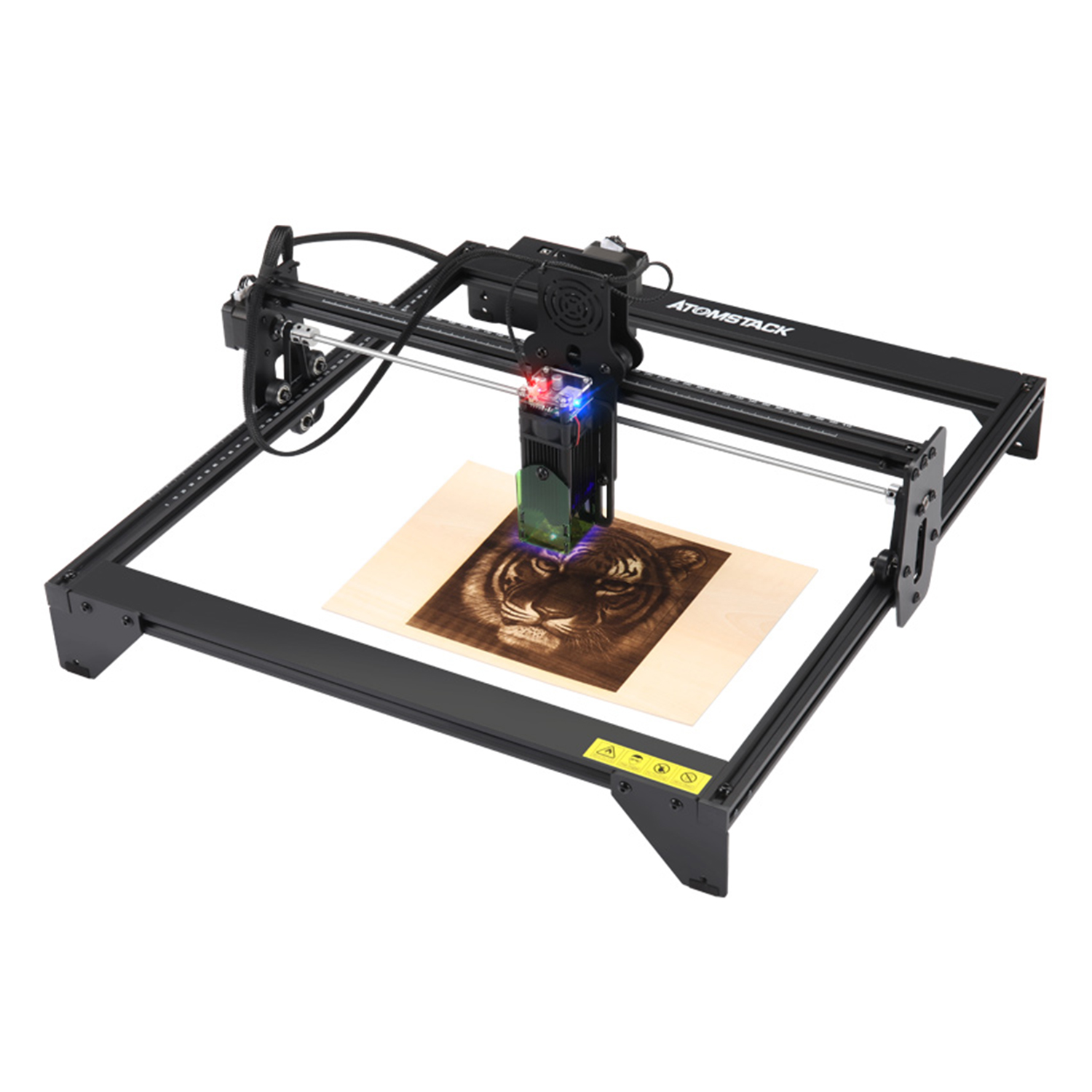 20W Laser Engraver CNC Quick Assembly 410*400mm Carving Area Full-metal Structure Desktop DIY Engraving Cutting Machine