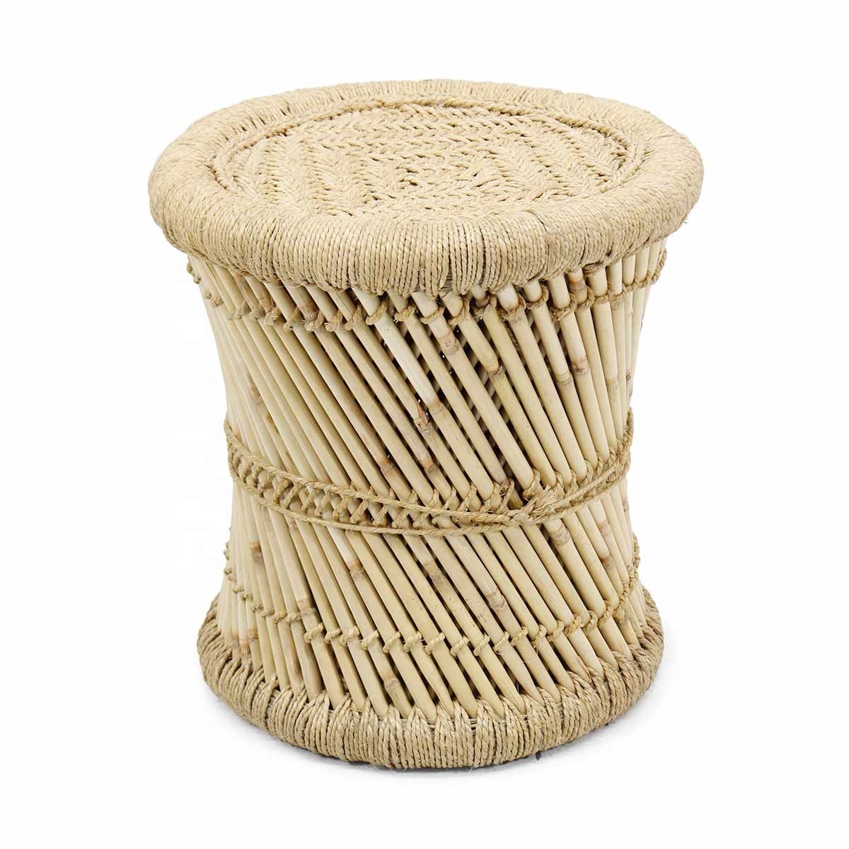 Bamboo Stool / Eco Friendly Handicraft Cane Bar Bamboo Chair/Stool/Muddha/Mudda for Outdoor/Indoor/Furnishing