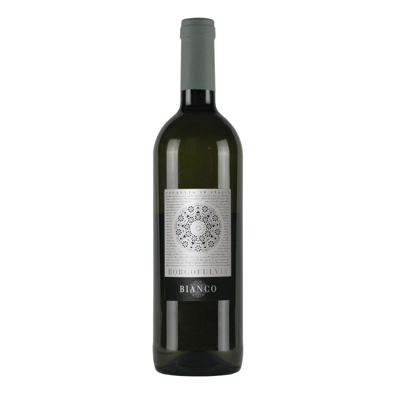 Italian still white wine vino bianco Borgofulvia 750ml glass bottle for wholesale export