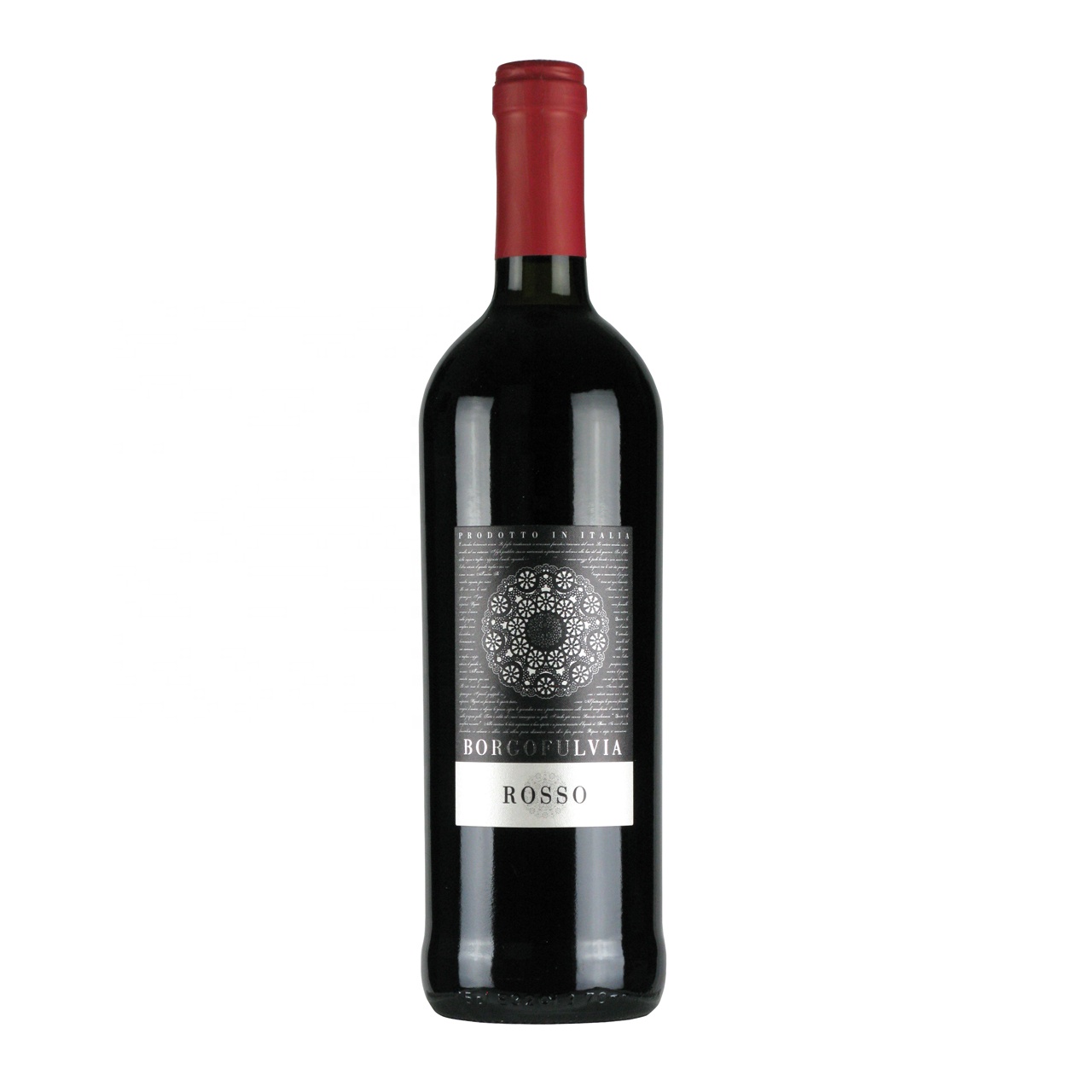 Итальянское красное вино vino красный боргофульвия 750 мл стеклянная бутылка для оптовой продажи экспорта высокого качества