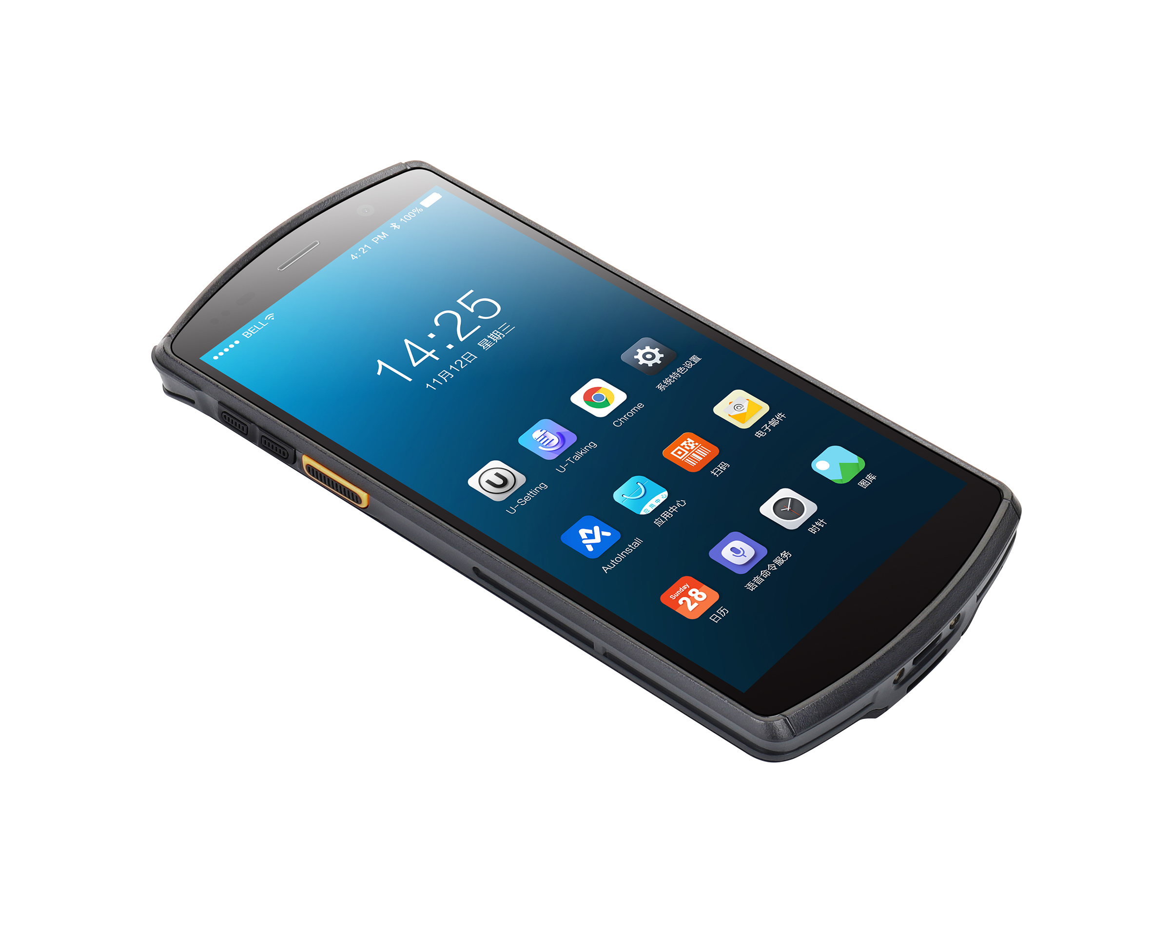Urovo DT50Q портативный мобильный компьютер прочный КПК, предназначенный для логистической промышленности, оснащен 1D/2D двигателем сканирования штрих-кодов