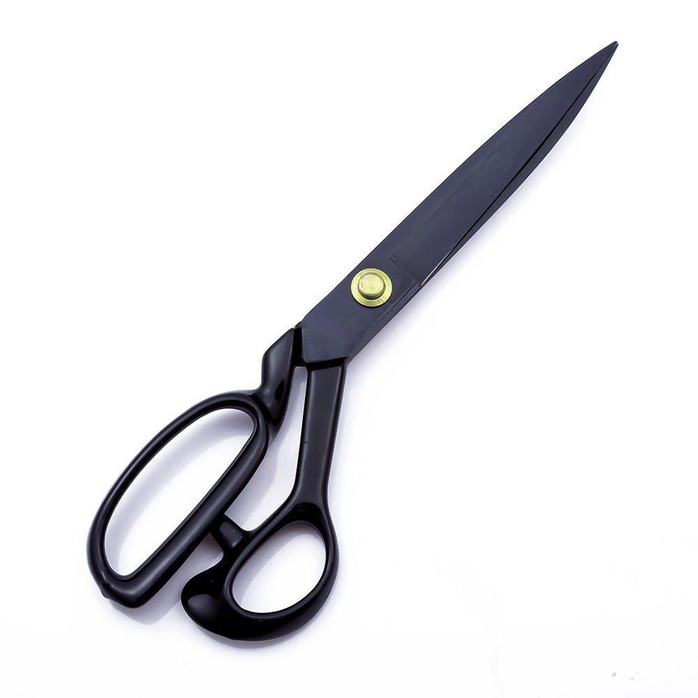 Pakistan Manufacturing Blue Color Scissors For Tailor With Customized Logo Printed Tailor Scissors For Sale