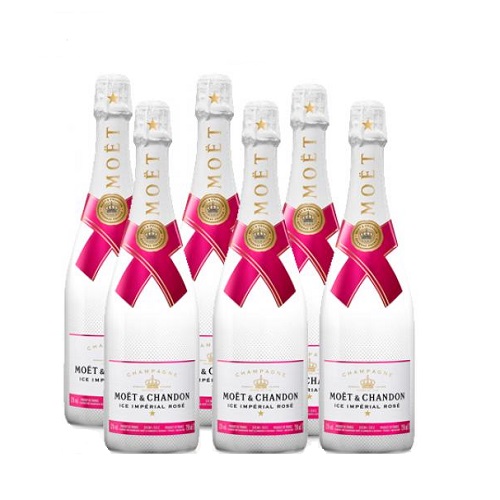 Персиковое шампанское Moet & Chandon Brut, 6x750 мл, 12.5%, оптовая продажа