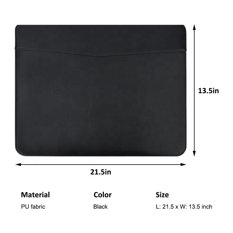 Multi-Functional School Or Business Waterproof Zippered Case Pouch A4 Document Bag for Journal  Notebook  Pen  Tablet and Checks
