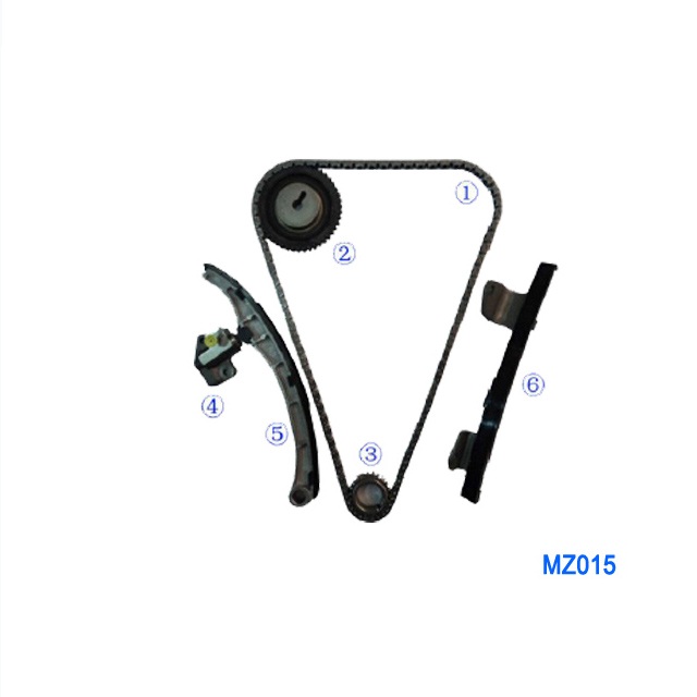 Автомобильные детали, комплект цепи ГРМ для MAZA 2 3 1.3L 1.5L 1.6L JDM ZJ/ZY-VE/Z6 2007-