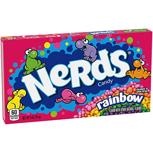 Видеобокс для конфет Nerds Rainbow, 5 унций, 12 шт. в упаковке