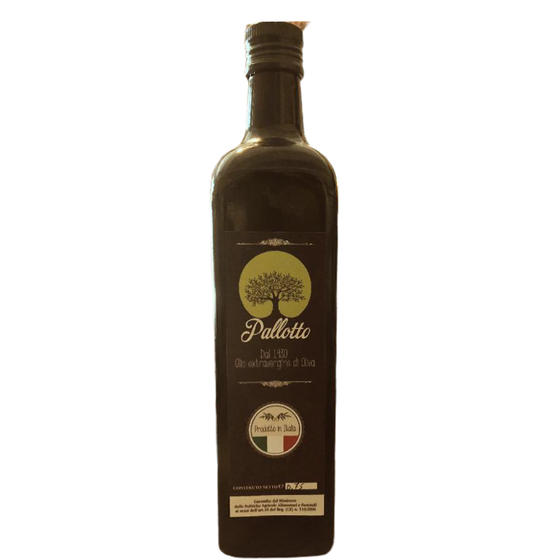 Холоднопрессованное итальянское Экстра натуральное масло оливок 75 cl