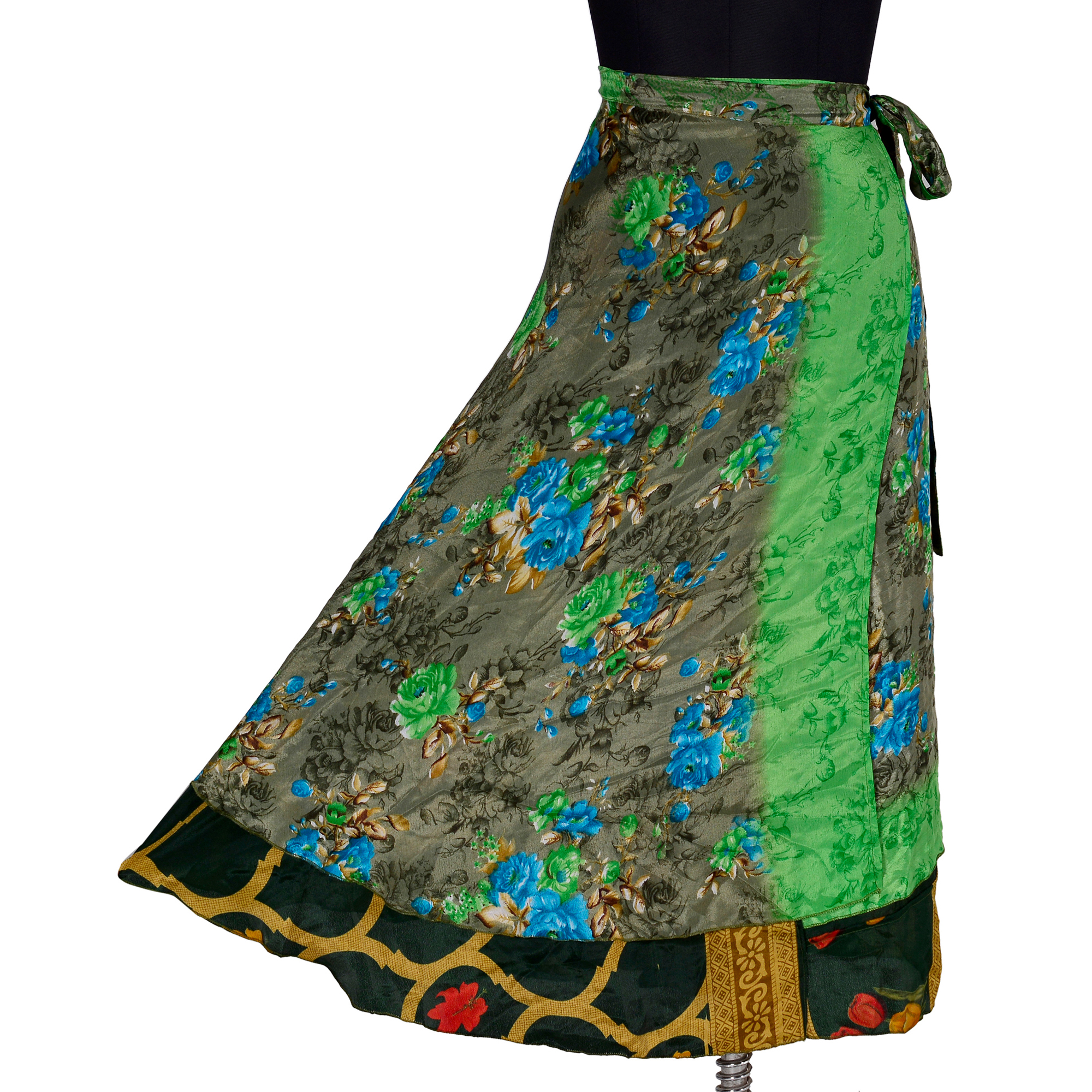 Indian Vintage Silk Wrap Skirts
