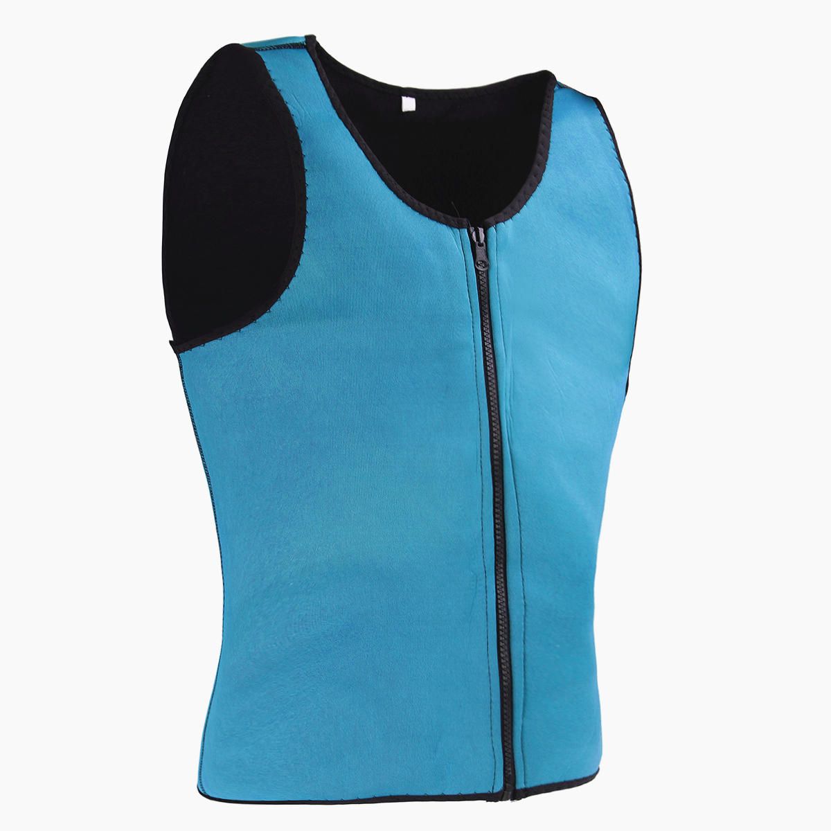 2020 Men Tank Top Shape wear Slimming Shirt Workout Suit Neoprene Sauna Sweat Vest Weight Loss Waist Trainer Vest