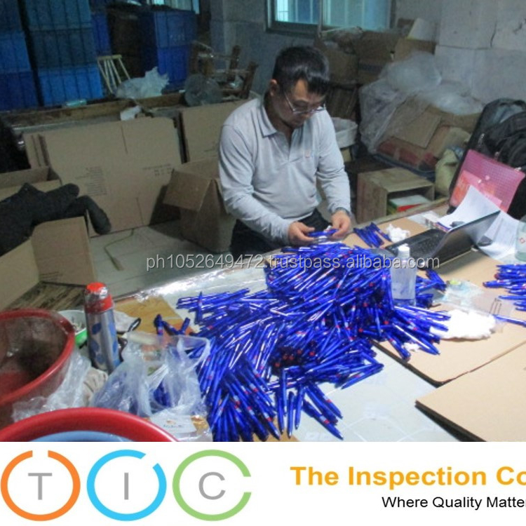Stationery Products Third party inspection service Philippines