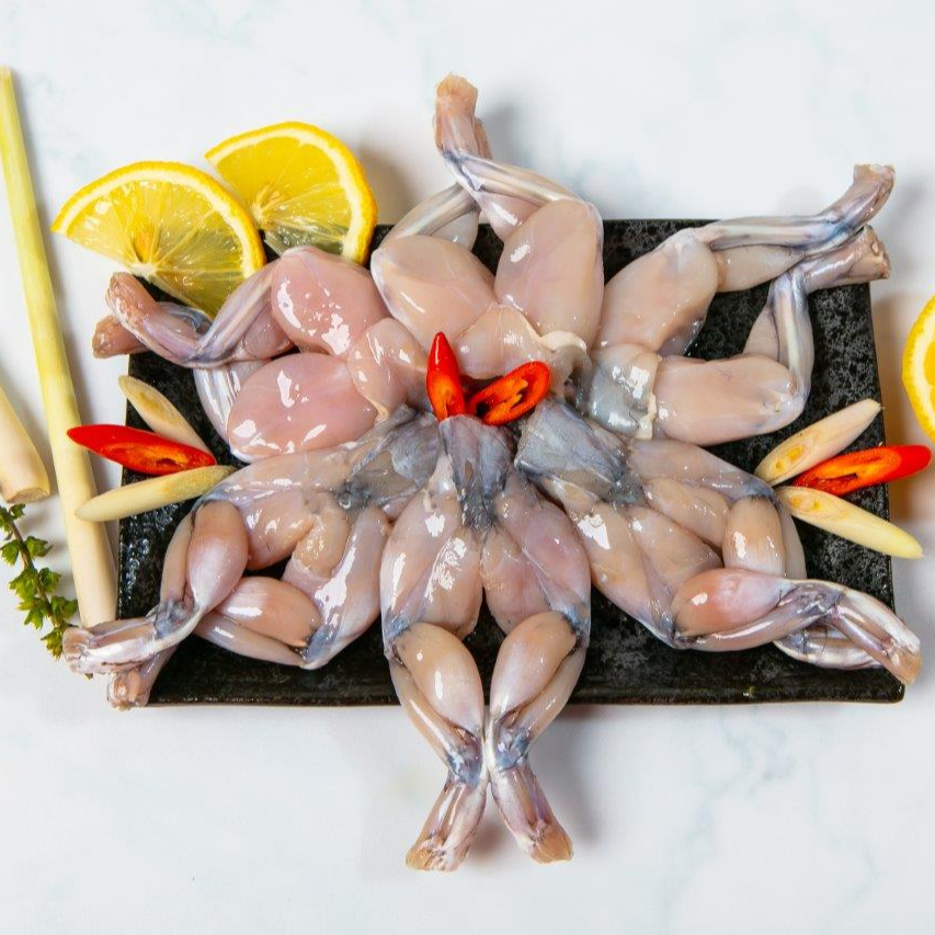 Замороженные безкожные ноги лягушки IQF, Халяль HACCP