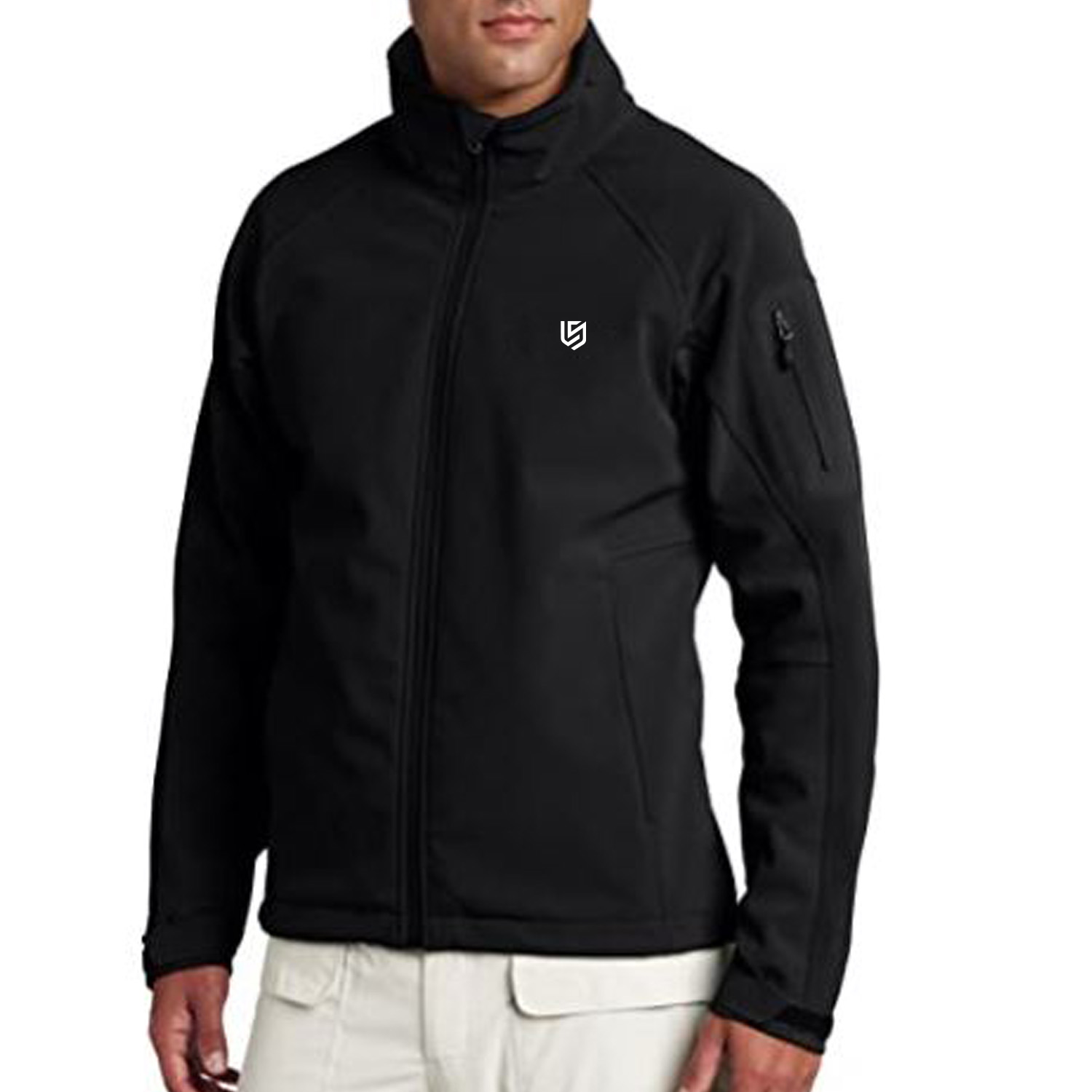 Best men's breathable climbing softshell jacket men's winter polar