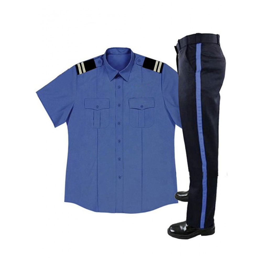 wholesale security guard uniforms cheap security uniforms security shirts and trouser uniform set 2021