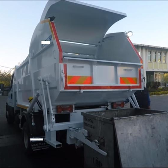 Турецкий уплотнитель мусоровоз