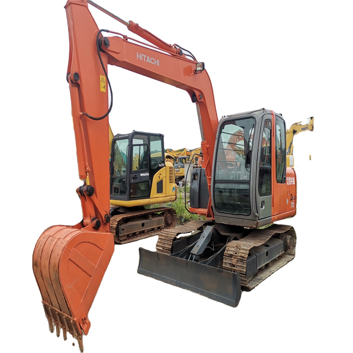 Продается б/у качественный Экскаватор Hitachi ZX70 ZX60