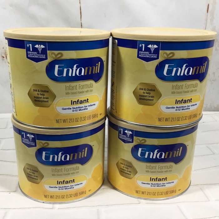 Лучшая смесь Enfamil для младенцев, молочный порошок