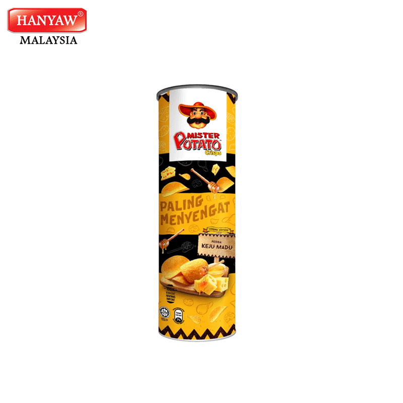 [Malaysia] Fast Shipping + Halal Certified Mister Potato Honey Cheese Chips ( 14 Tins x 160g / Ctn)