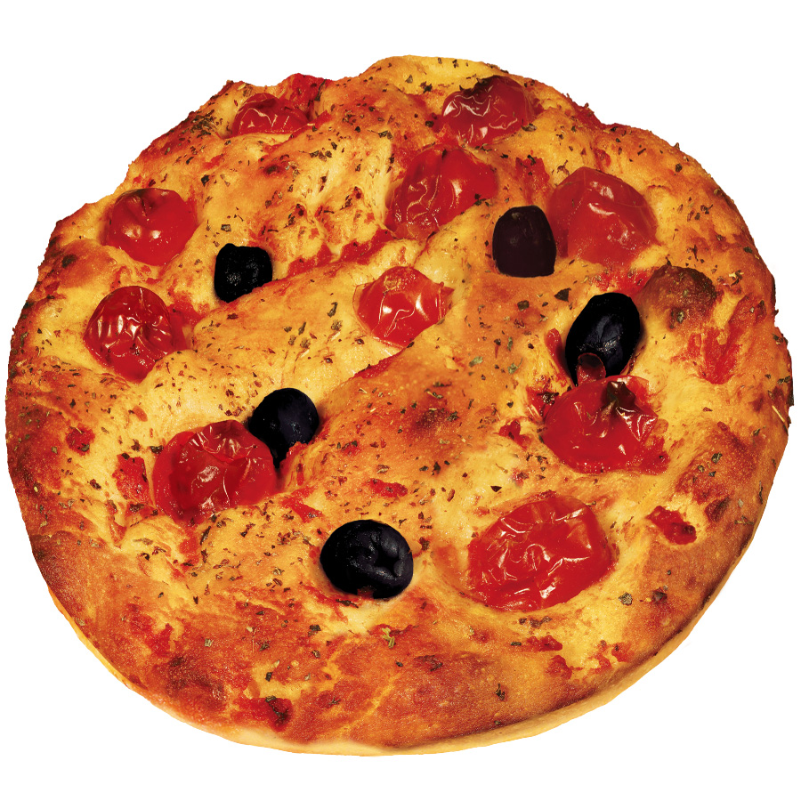 PROMO Made In Italy Gourmet Baked Fresh Tomatoes 250g Frozen Focaccia Of Altamura Bakery For Wholesaler