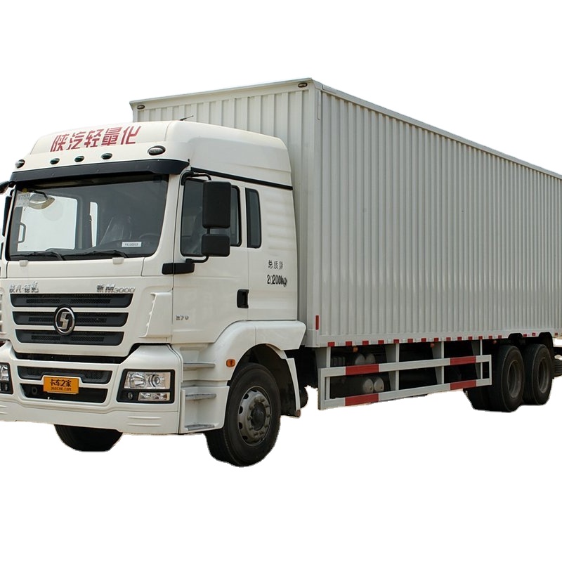 Б/у грузовые автомобили Shacman 9,6 л.с. 6x м грузовой ящик для продажи по хорошей цене