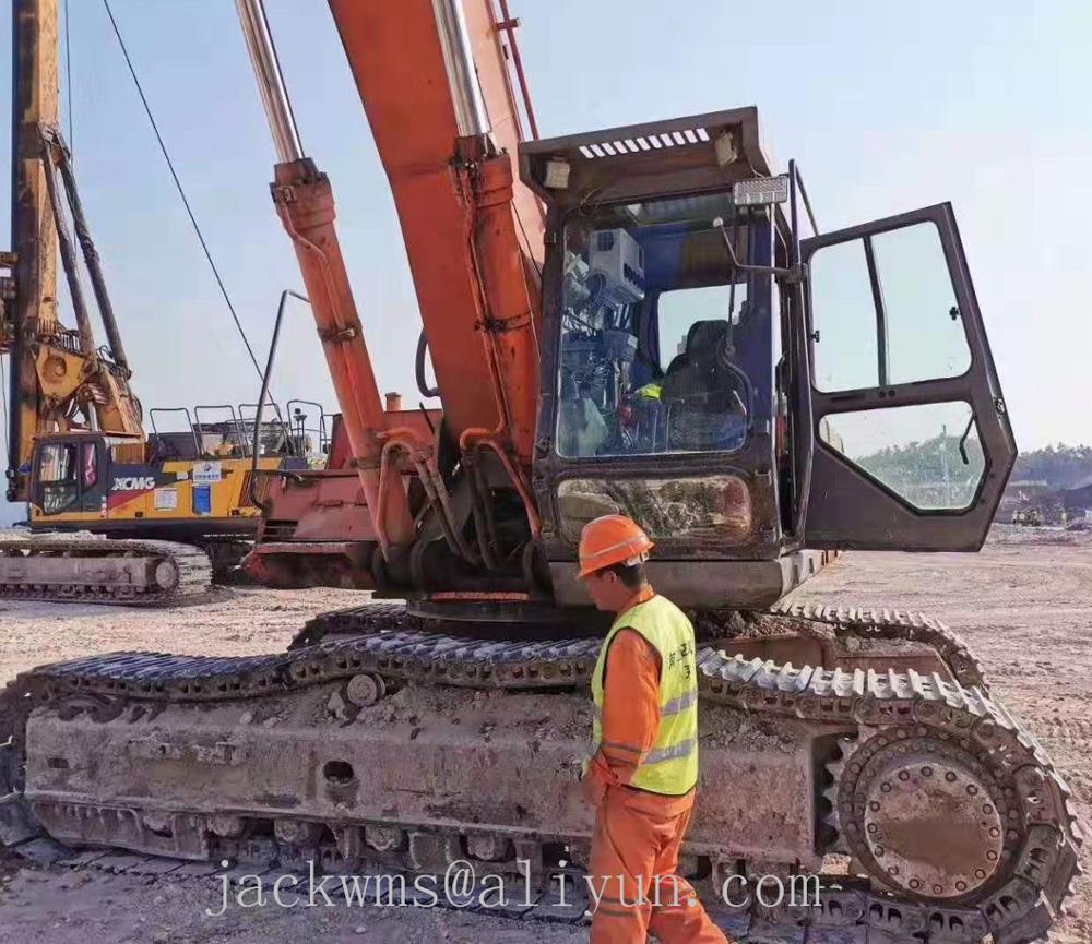 Свайный гидравлический Вибрационный молоток J450 Hitachi EX 450 usedвысокочастотный вибрирующий педраил сваебойная машина