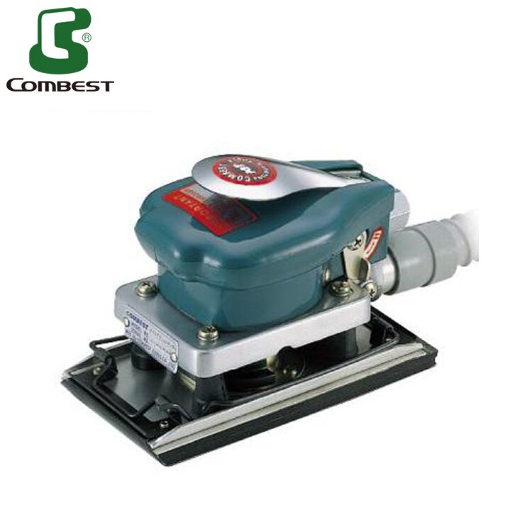 pneumatic Rectangle self-vacuum air random orbital sander tool