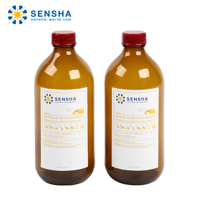 Japan original car coating CRYSTAL GLOW 1-YEAR COATING 1L with glass coating technology