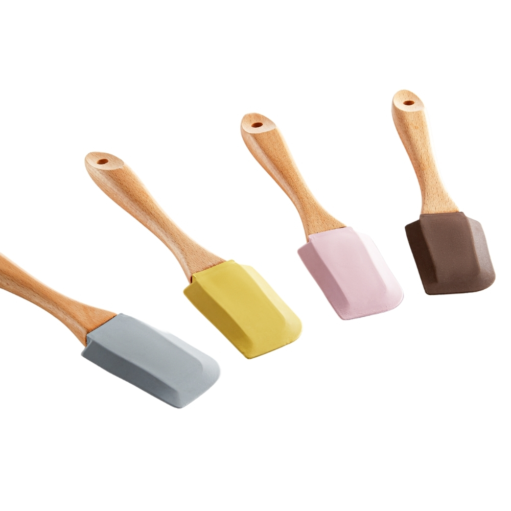 High Quality Silicone Material Colorful Silicone Spatula Customized Wholesale Heat-Resistant
