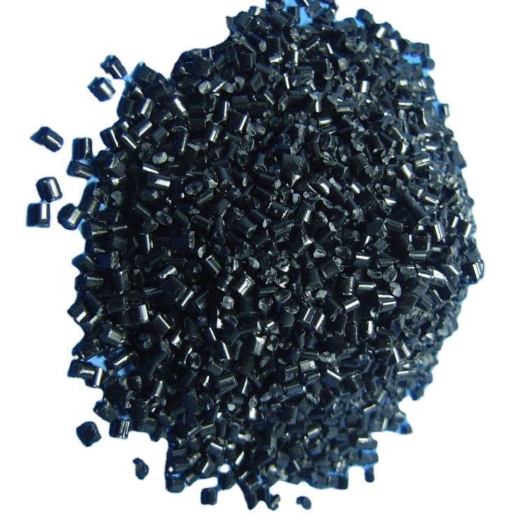 Переработанный полиэтилен высокой плотности/Hdpe черные пластиковые гранулы, используемые в трубах/ящиках/барабанах по лучшей цене