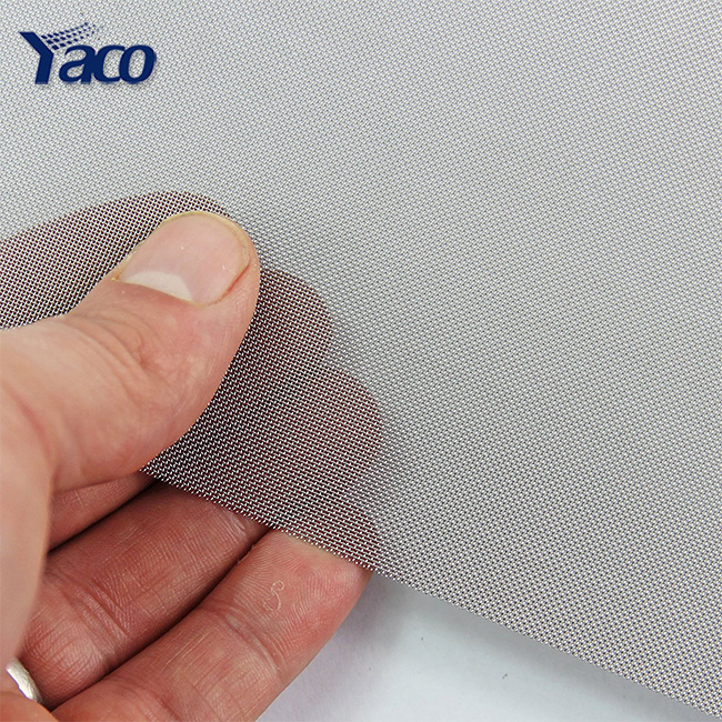 201 304 316 stainless steel 2.5 wire diameter woven mesh 150 mesh 0.1mm hole size filter press cloth price