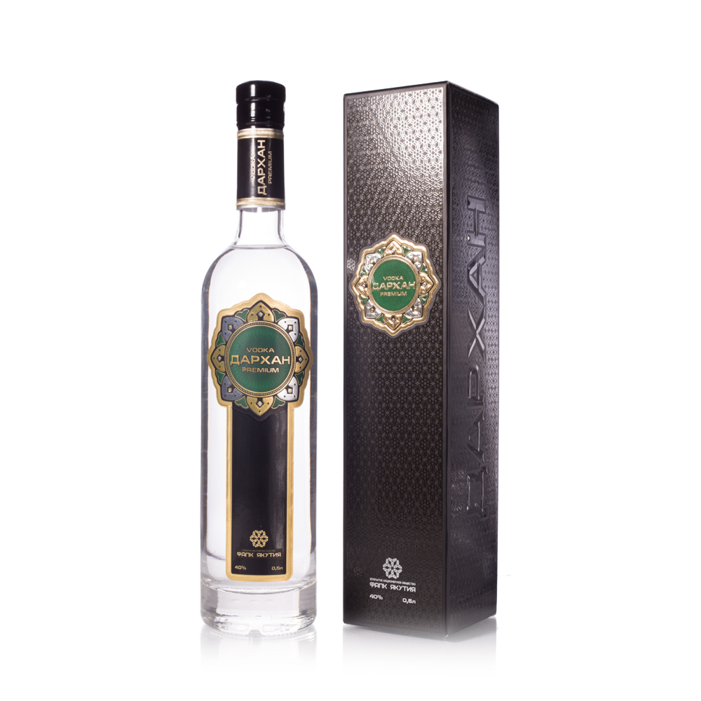 Natural Alcoholic Beverage Strong Spirits Product Premium Quality Darhan Vodka